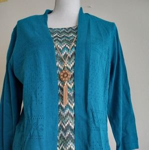 Alfred Dunner Womens One Piece